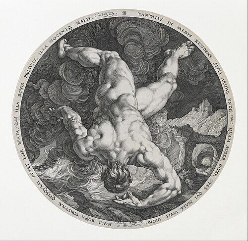 Tantalus by Hendrick Goltzius, Google Art Project
